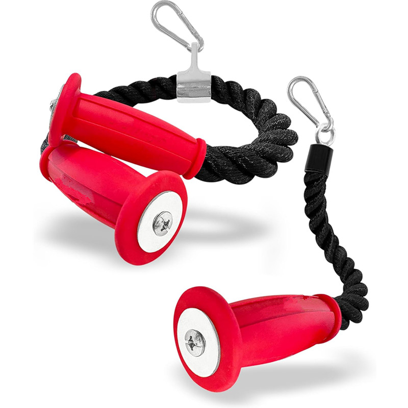 Sports Equipment Images - Ergonomiczne liny do tricepsów Antypoślizgowe mocowanie