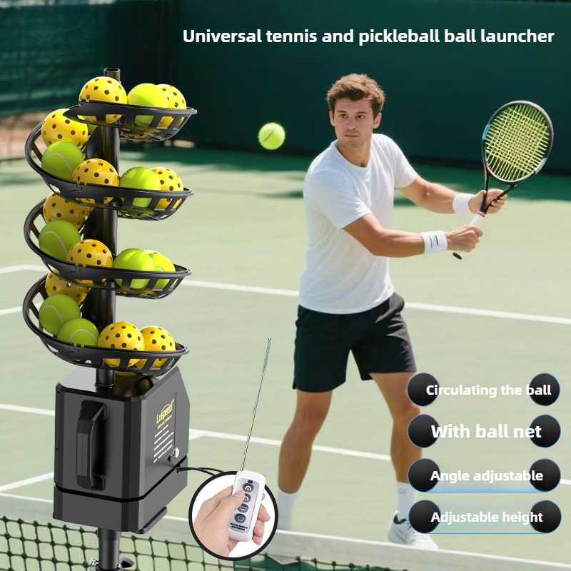 Sports Equipment Tennis - Automatyczna maszyna do tenisa z regulacją,