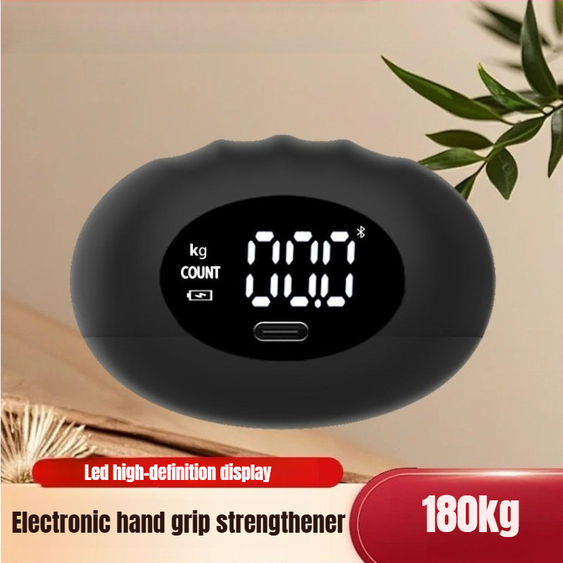 Sports Equipment Images - Ergonomiczny cyfrowy dynamometr ręczny 180 kg,