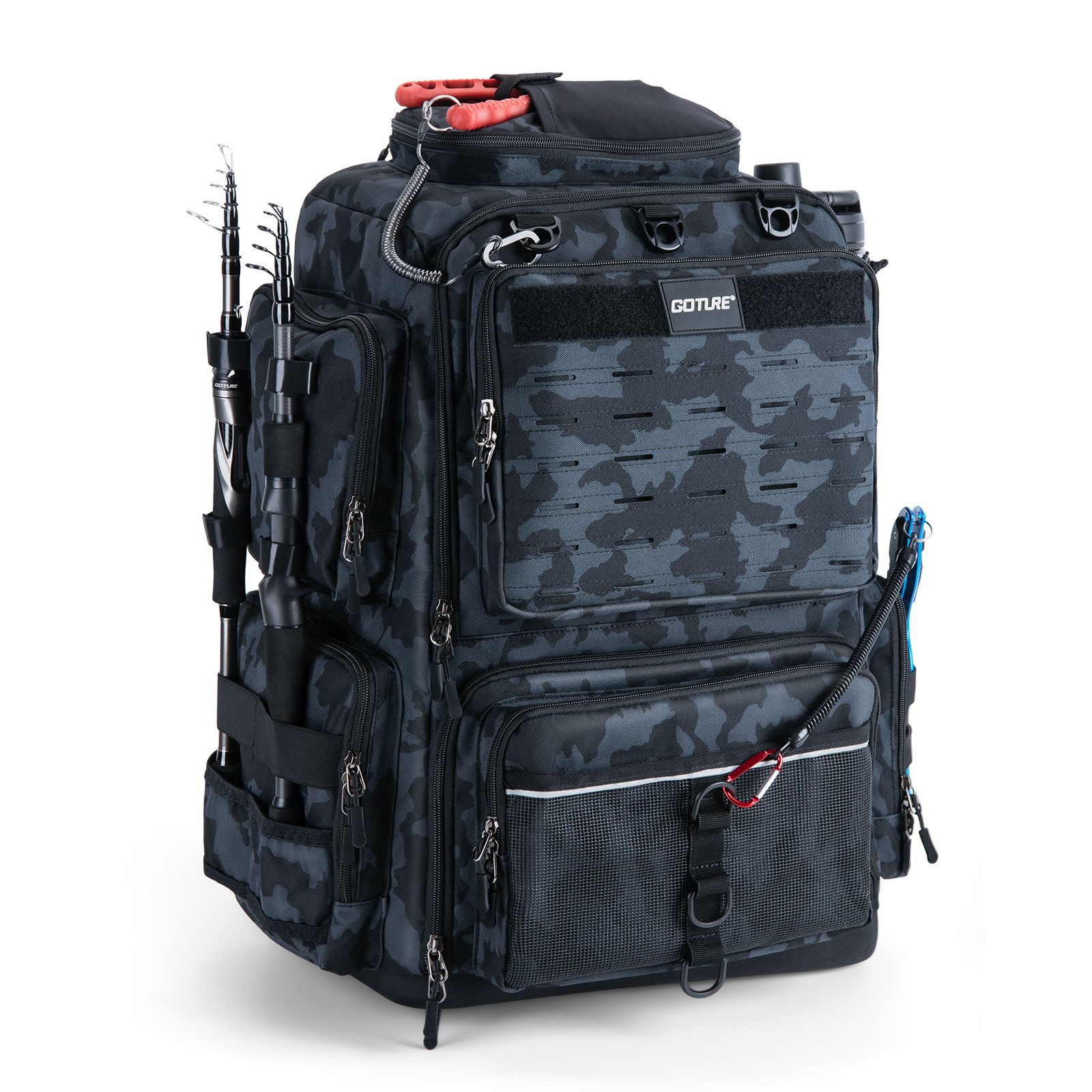 Sports Equipment Outdoor Storage - Goture 55*36*28cm wielofunkcyjny plecak wędkarski torba