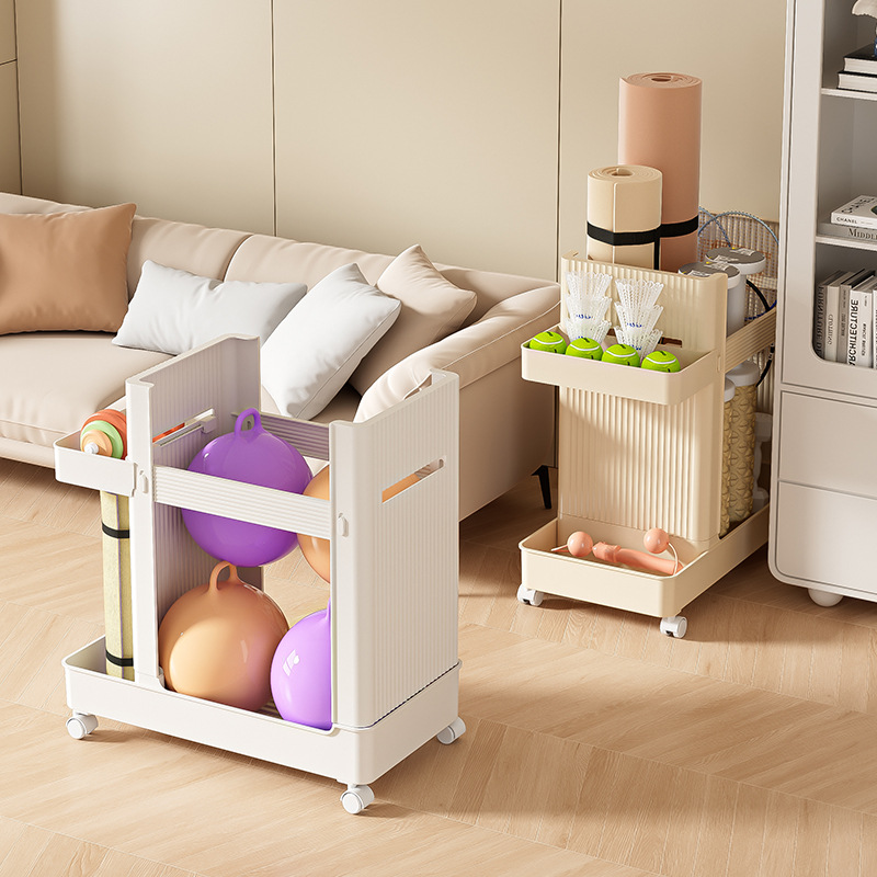 Sports Equipment Trolley - Wózek do przechowywania sprzętu sportowego, kosz