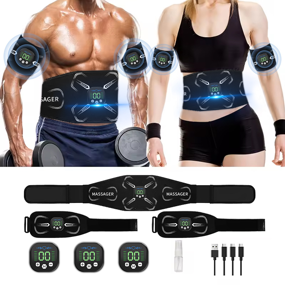 Sports Equipment Images - Stymulator mięśni EMS, trener mięśni brzucha,