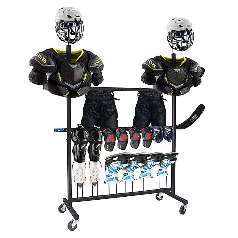 Sports Equipment Stores - Stojak ekspozycyjny na sprzęt sportowy do