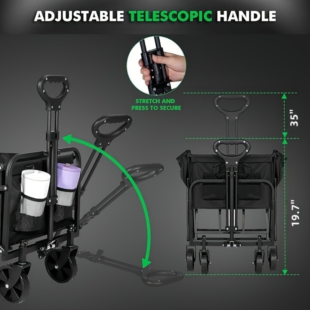 Wielofunkcyjny składany wózek  – Sports Equipment Trolley recenzja i cena