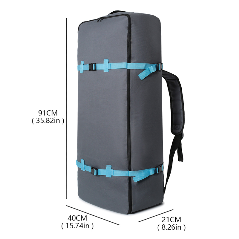Szary plecak na deskę do paddl – Sports Equipment Outdoor Storage recenzja i cena