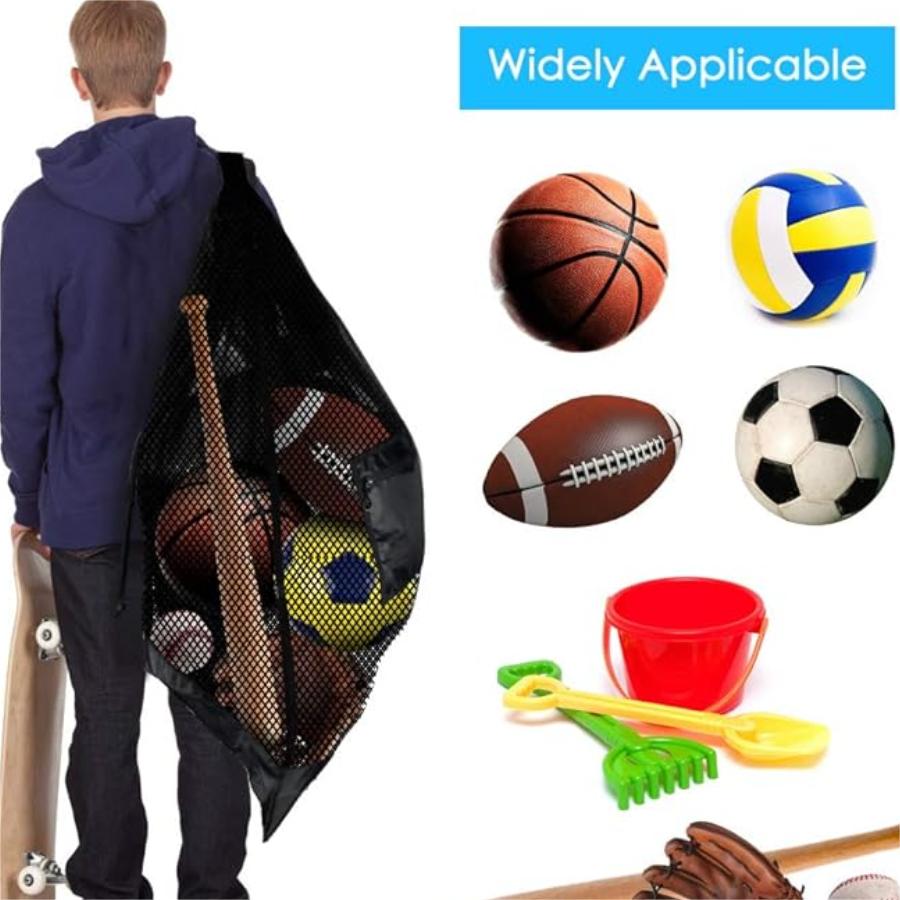 Duża siateczkowa torba sportow – Sports Equipment Stores recenzja i cena