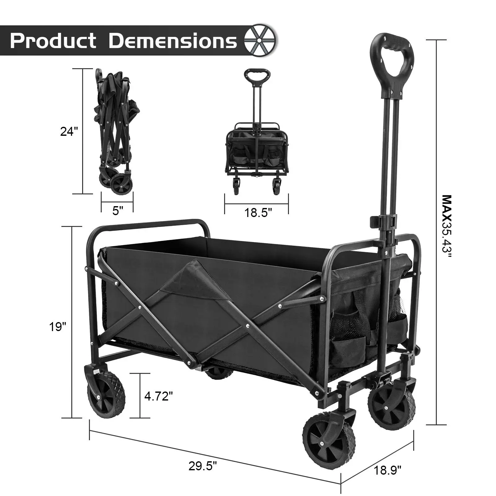 Wózek Składany SZHLUX Heavy Du – Sports Equipment Trolley recenzja i cena
