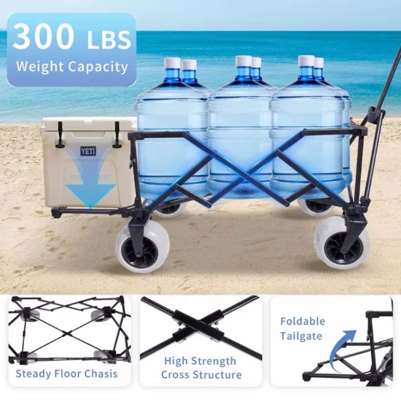 Wózek sportowy YTUIN OEM, duży – Sports Equipment Trolley recenzja i cena