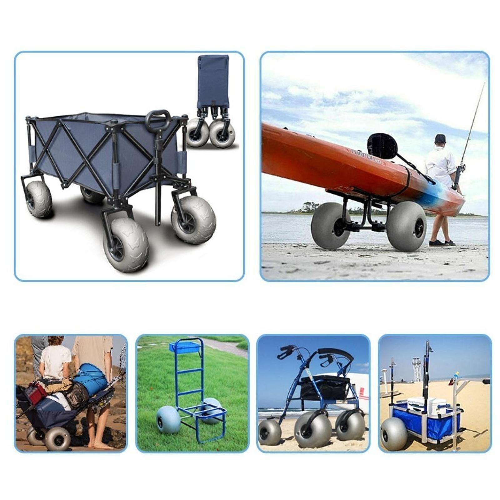 Wózek plażowy z kołami do pias – Sports Equipment Trolley recenzja i cena