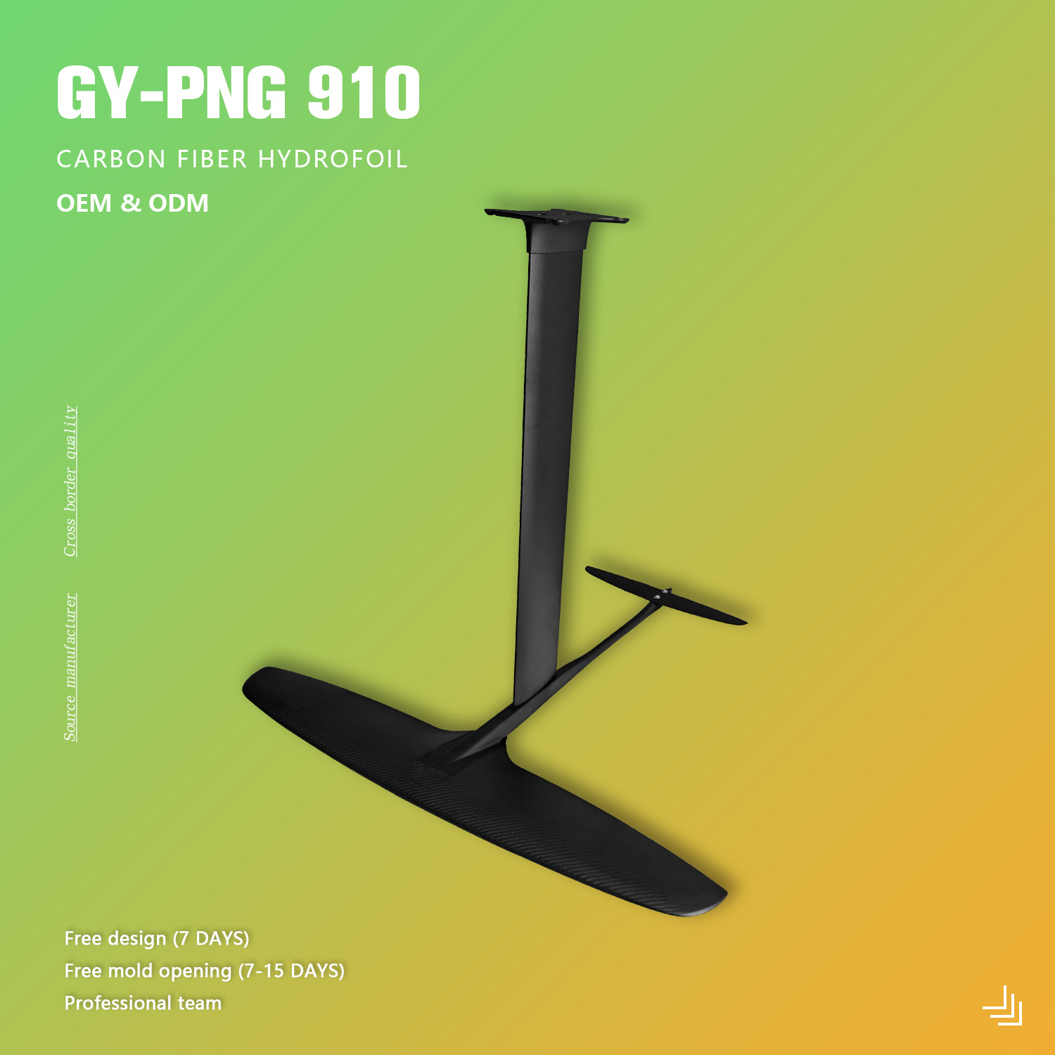 Hydrofoil z włókna węglowego P – Sports Equipment Png recenzja i cena